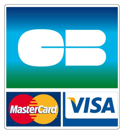 Paiement par carte bancaire CB, Visa, Mastercard